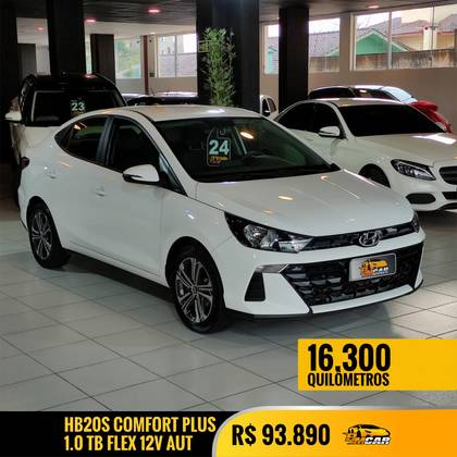 HYUNDAI HB20S 1.0 TGDI FLEX COMFORT PLUS AUTOMÁTICO